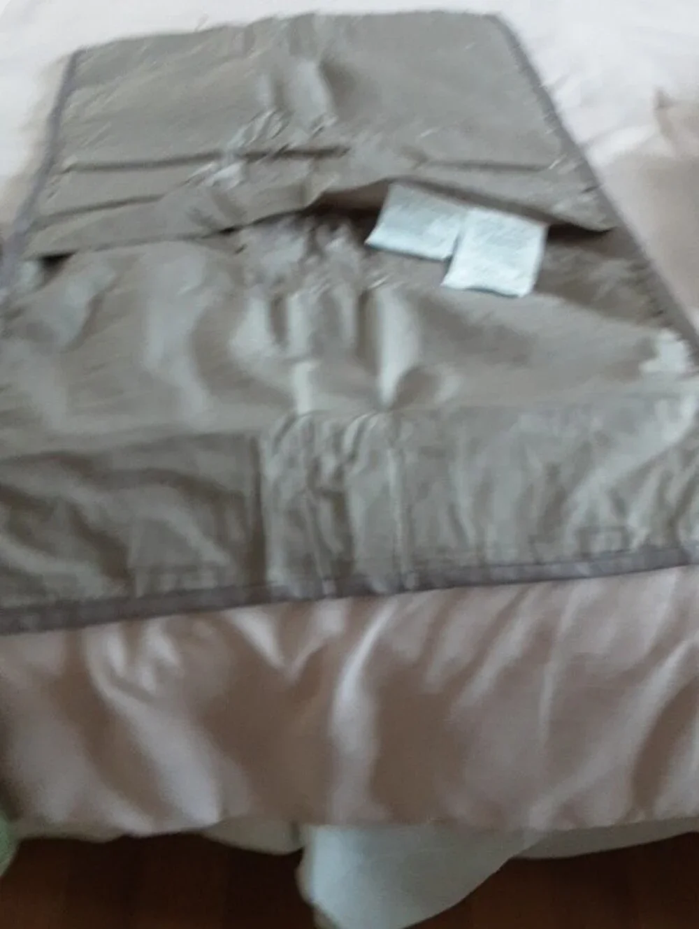 Home Bedding Quilted Pillow Set - Gray and Light Blue